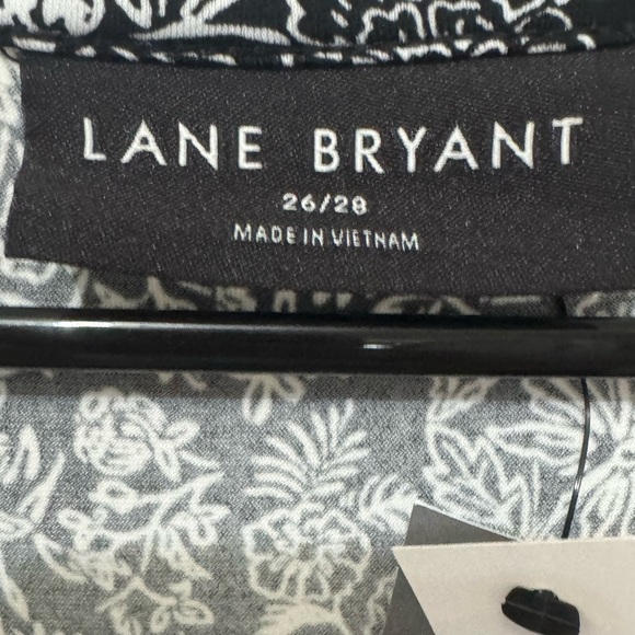 Lane Bryant Surplice-Neck Fit & Flare Jersey Midi Dress Size 26/28 - Picture 4 of 7